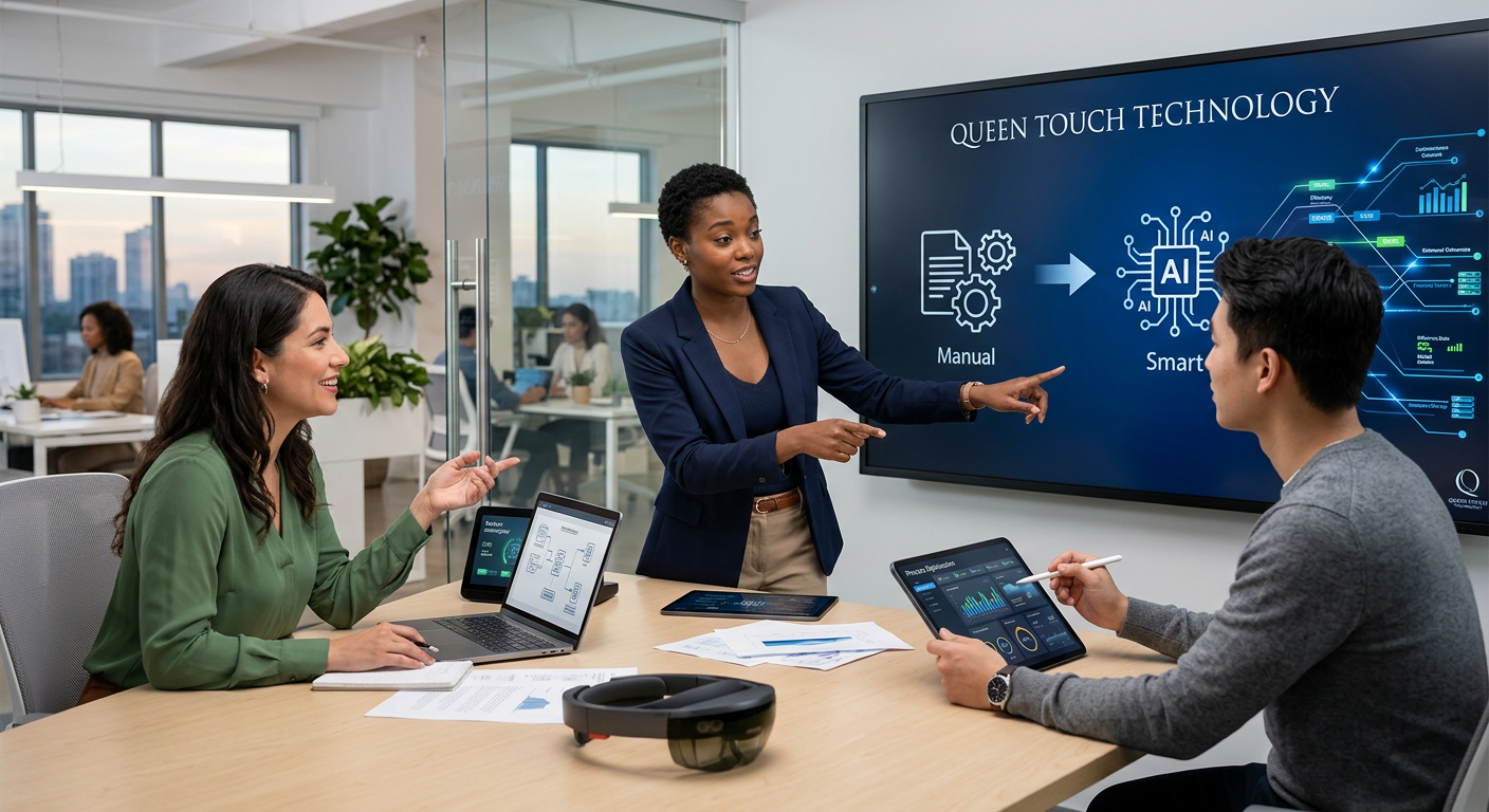 Transform Manual Processes into Smart Systems - Queen Touch Technology